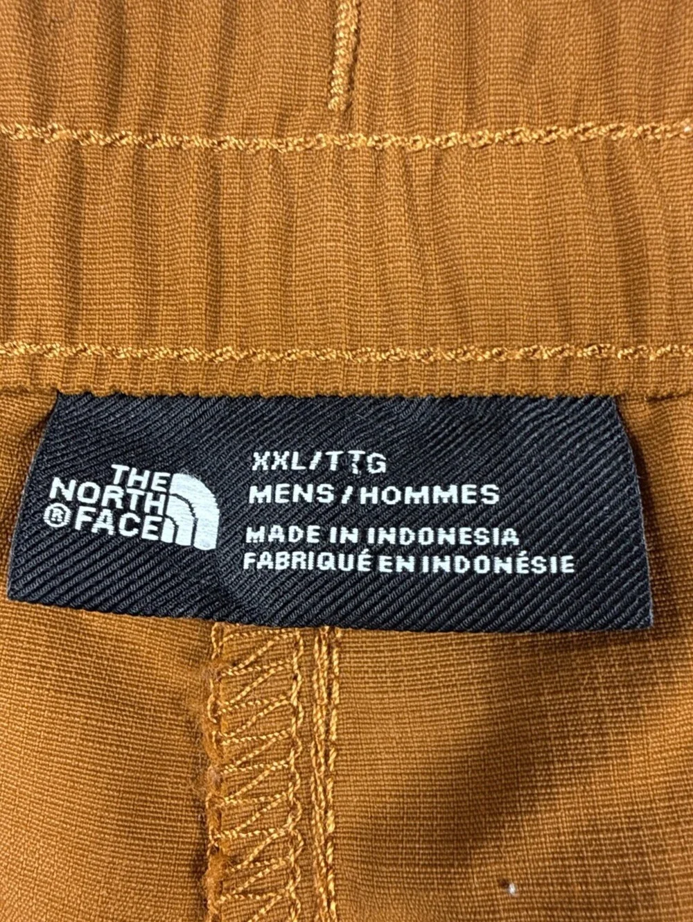 North Face Paramount Active Short Men XXL 40x10” Rust Brown Nylon Hiking Travel